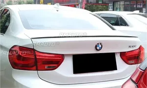 สปอยเลอร์หลังรถยนต์สีดำเงา สไตล์ M สำหรับชุดแต่ง BMW ซีรีส์ 1 F52 118i 120i 125i 4 ประตู ปี 2017-2020 อะไหล่ตกแต่งภายนอก - Product Image 5