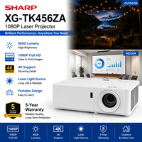 Projecteur laser WiFi 4K, projecteur intelligent Android TV sans fil, DLP, cinéma maison, simulateur de golf, écran