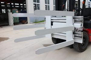 סיבוב 360 מעלות צפית clamp מלגזה מזלג מסתובב עבור מערכות טיפול מזרן יעיל - Product Image 3