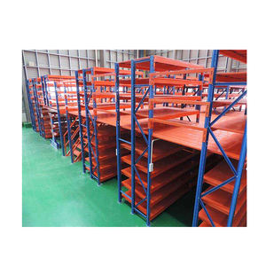 Sistem pelacakan multi-lapisan struktur baja tugas berat <span class=keywords><strong>Platform</strong></span> baja lantai Mezzanine gudang tinggi dengan tangga - Product Image 2