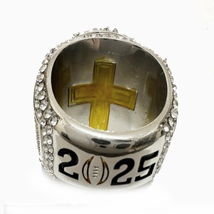 Nouvelle bague de championnat de l'<span class=keywords><strong>Alliance</strong></span> de l'Ohio State University 2025, bague en alliage sportif de haute qualité pour les fans, cadeaux commémoratifs - Product Image 3