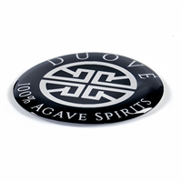 Étiquettes personnalisées en résine époxy, autocollants 3D en forme de dôme, ronds, imperméables, résistants aux UV, logo pour jouets, artisanat DIY, badges, décalcomanies