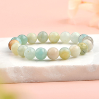 Bracelets en perles de cristal pour femmes, 10 mm, 19 cm de longueur, bracelet énergétique en perles, Japon