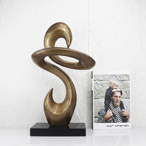 Escultura de Resina Simple en Oferta, Adorno Moderno de Diseño, Decoración <span class=keywords><strong>para</strong></span> Vestíbulo de Hotel, Sala de Exposiciones, Manualidades, Decoración del <span class=keywords><strong>Hogar</strong></span>, Venta al <span class=keywords><strong>por</strong></span> <span class=keywords><strong>Mayor</strong></span> Directa de Fábrica - Product Image 1