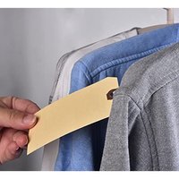 200 étiquettes en papier cartonné brun, étiquettes cadeaux avec ficelle pour la vente en gros
