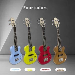 กีตาร์<span class=keywords><strong>เบส</strong></span>ไฟฟ้าขนาดเล็ก 30 นิ้ว <span class=keywords><strong>สี่</strong></span><span class=keywords><strong>สาย</strong></span> คอไม้เมเปิล ผิวด้าน ขายส่ง สำหรับผู้เริ่มต้น ระดับเริ่มต้น สำหรับเด็ก - Product Image 4