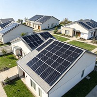 Panneaux solaires bifaciaux Mono Perc 500W 550W 600W 650W, module PV haute efficacité, prix d'usine, panneaux solaires pour la maison