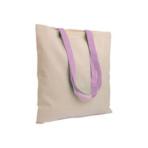 Bolsa de Compras de Algodón Personalizable, Mediana, 30-50 cm, Color Rosa, con Asa para el Hombro, para Uso Diario - Product Image 1