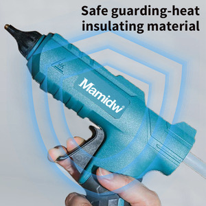 <span class=keywords><strong>Pistolet</strong></span> <span class=keywords><strong>à</strong></span> <span class=keywords><strong>colle</strong></span> électrique sans fil, avec 20 bâtons de <span class=keywords><strong>colle</strong></span>, outil de réparation DIY, buse anti-brûlure, soudage <span class=keywords><strong>à</strong></span> chaud pour <span class=keywords><strong>batterie</strong></span> 18V - Product Image 6