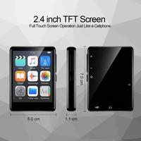 M8 Pemutar MP3 Kosher Layar Sentuh 2.4 inci BT 5.0 dengan Speaker