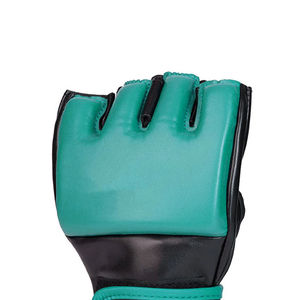 Ventes chaudes, gants de MMA en cuir de bonne qualité avec design antidérapant pour une utilisation en extérieur, taille et couleur personnalisables - Product Image 4