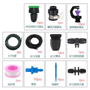 Kit de Riego por Microaspersión Arrow Dripper de Doble Tubo de 53 m, Color Azul, Fácil de Instalar, para Uso en Jardín - Product Image 2