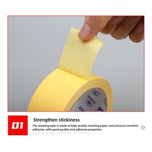 Nhiệt độ cao kháng masking tape nhiệt-kháng phun masking tape Nhà cung cấp - Product Image 3