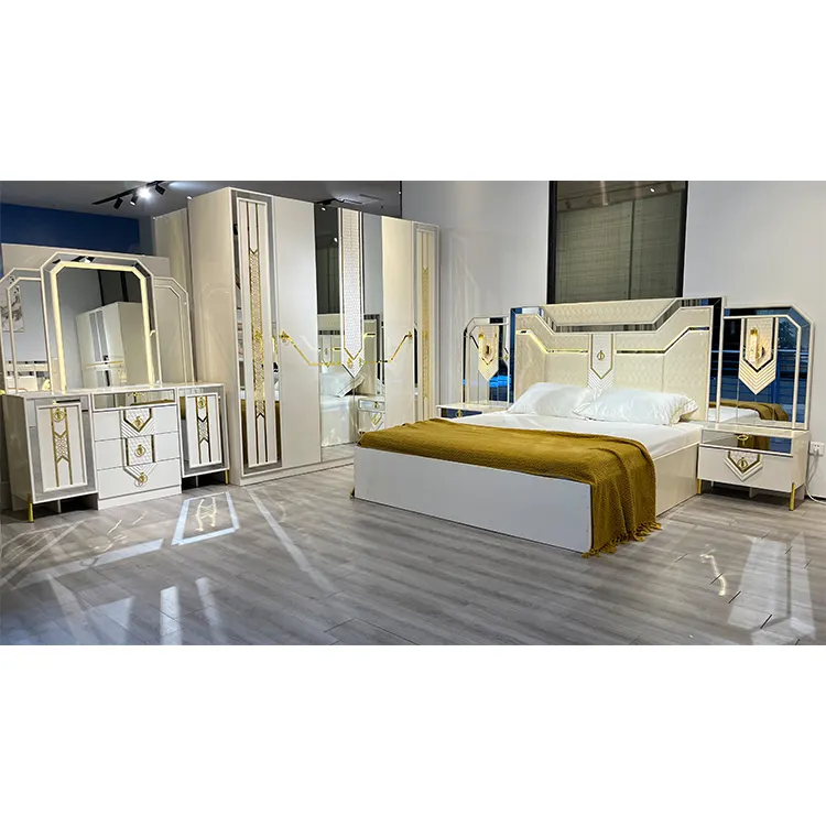 Aofula Luxury New Design Bedroom Sets Luxury King Size Royal Bedroom Set Furniture Home Furniture Bed Room Set Furniture Modern