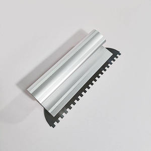 <span class=keywords><strong>Spatule</strong></span> <span class=keywords><strong>de</strong></span> finition industrielle DIY 16'' 24'' en acier inoxydable thermolaqué, à encoches carrées pour carrelage et adhésif - Product Image 4