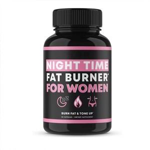 Capsules brûle-graisses de qualité supérieure pour femmes, brûleur de graisse nocturne, 60 capsules, complément alimentaire, brûle-graisses naturel, capsule brûle-graisses abdominaux - Product Image 1