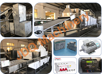 Ligne de production industrielle automatique de nouilles instantanées |   Solution clé en main |   Farine de blé |   Acier inoxydable de qualité alimentaire |   Mixeur-friteuse