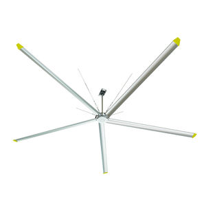 Ventilador de techo Hvls Bldc de Ventilación Industrial Eléctrica con inversor moderno grande de 24 pies y 5 aspas - Product Image 2