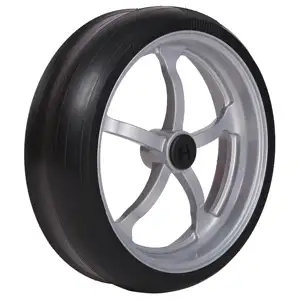 High Quality 4.5x16 Inch Rubber Tyre Hollow Aluminum Spoke Agriculture Machine Depth Planter Gauge Wheel