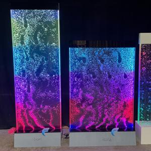 New design wall mounted <b>water</b> dance bubble wall decorative lighting <b>indoor</b> artificial waterfall <b>fountain</b> - Product Image 3