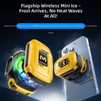 Refroidisseur de téléphone portable MEMO CX12 avec écran numérique, contrôle de température IA, ventilateur de refroidissement pour jeux mobiles avec batterie de secours pour le gaming