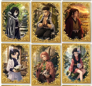 Tarjeta Metálica de Anime Japonés Ichiban Kuji, Tarjetas Coleccionables de Tanjiro y Nezuko, Tarjeta de <span class=keywords><strong>Manga</strong></span> Grabada con Láser, Paquete de Regalo de Lujo - Product Image 6