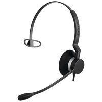 Casque stéréo supra-auriculaire Jabra Biz 2300 Duo/Mono QD avec microphone antibruit