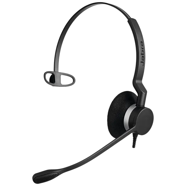 Jabra Biz 2300 Duo/Mono QD Over Ear Stereo Headset Headset with Noise-Canceling Microphone