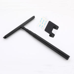 <span class=keywords><strong>Raclette</strong></span> de <span class=keywords><strong>douche</strong></span> télescopique en silicone noire, <span class=keywords><strong>raclette</strong></span> rétractable pour fenêtres, <span class=keywords><strong>raclette</strong></span> pour miroirs, essuie-glace pour vitres, nettoyeur de table - Product Image 5