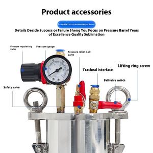 Baril de pression en acier inoxydable 304 Récipient sous pression en acier au carbone pour la distribution et l'état du réservoir de stockage Nouveau et utilisé - Product Image 4