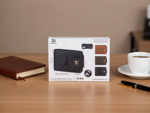 Set Regalo Business in Pelle con Portafoglio Monopetto da Uomo MHT-18033 - Product Image 2