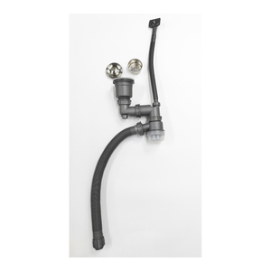 Xh012 P trampa de un solo tazón <span class=keywords><strong>fregadero</strong></span> de cocina de acero inoxidable accesorios de plomería trampa de alcantarillado <span class=keywords><strong>flexible</strong></span> <span class=keywords><strong>fregadero</strong></span> <span class=keywords><strong>sifón</strong></span> - Product Image 3