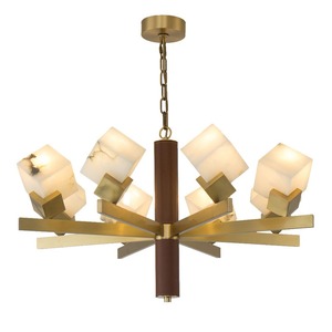 Jiyuanlux Trang Trí Trong Nhà Nhà Nhà Hàng Biệt Thự Hiện Đại Ron Vòng Đèn Chùm Ánh Sáng Mặt Dây Chuyền - Product Image 3