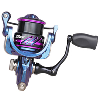 Moulinet à pêche TSURINOYA Shallow Spool Spinning Reel HAWK 2000S 5.2:1 7kg Drag Long Casting Fishing Wheel Pike Bass Profession Reel