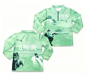 Vêtements de pêche personnalisés avec logo par sublimation, vêtements de pêche en plein air, chemise de protection UV - Product Image 5