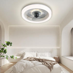 Ceiling Bedroom Living Room Eupple Bladeless Ceiling Fan With <b>Light</b> Fan Lamp With App Control Tuya <b>Alexa</b> Google Control - Product Image 5