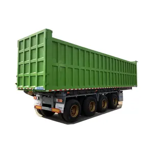 Hai/ba trục kết thúc Dump Tipping bán xe tải Trailer kết thúc Dump Trailer phía sau Dump Trailer để bán