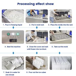 Máquina para hacer bloques de hielo industrial de 1000 capacidades Zimbabue para Reino Unido - Product Image 5