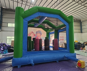 Arène de combat gonflable Adultes Enfants Trampoline Parc Gonflable Gladiateur Joute Bataille Jeu Bounce Castle - Product Image 6