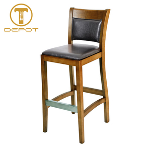 Chaise de salle à manger en bois massif légère, facile à déplacer, chaise en bois portable pour la maison, la cuisine, le restaurant - Product Image 4