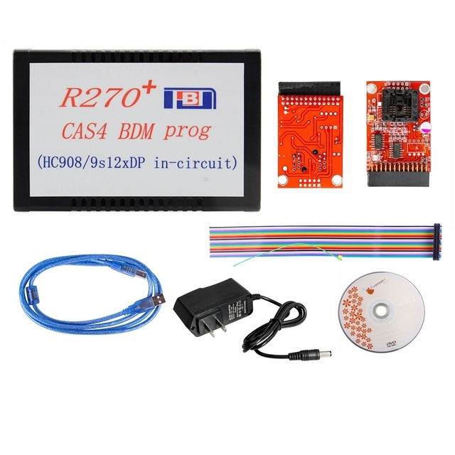 Newest ProfessionalAK90 Auto Key Programmer R270+ CAS4 BDM Prog Auto Programming R270 V1.20 Fast Shipping Plastic Material