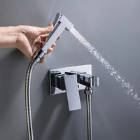 Toilette en laiton chaud et froid Bidet Spray bidet à main Salle de bain Douche Ensemble Pulvérisateur Spray rinçage ensemble