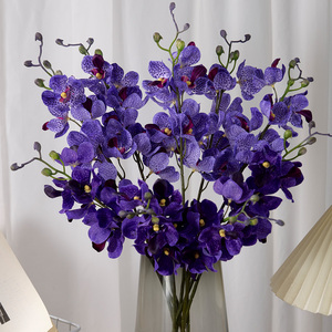 Orchidea <span class=keywords><strong>Vanda</strong></span> Artificiale di Alta Qualità a 7 Teste, 54CM, Effetto Realistico, per Decorazioni Matrimoniali e Arredamento Interni - Product Image 4