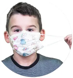 CCW太志好价格最便宜的定制安全儿童面具时尚儿童面具面部防护3层面罩