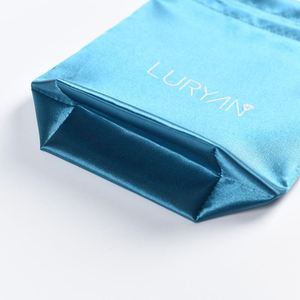 Bolsas de Joyería de Satén con Cordón y Borlas de Buena Calidad, Embalaje para Caja de Joyería - Product Image 2