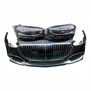 Rejilla de Parachoques Delantero para Mercedes-Benz Clase S <span class=keywords><strong>Maybach</strong></span> W223 S480/<span class=keywords><strong>S580</strong></span>/S680, Ajuste Universal con Tornillos, 1 Año de Garantía - Product Image 3
