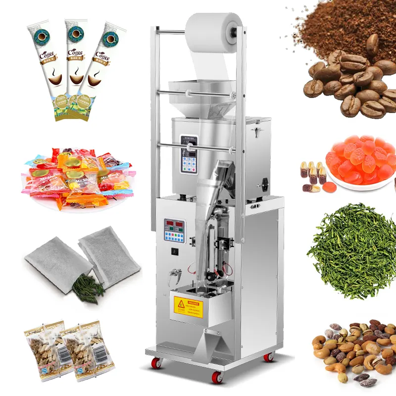 Kleine Sachets Kruiden Poeder Automatische Vulmachine Koffie Theezakje Verpakking Multifunctionele Verpakkingsmachines