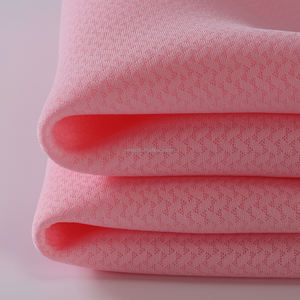 고탄력 100D 90 폴리에스터 10 스판덱스 니트 인터록 속건 통기성 겨울 야외 4 방향 스트레치 방수 원단 - Product Image 2