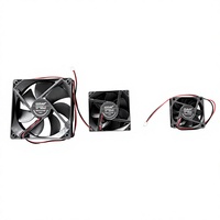 Ventilateur de refroidissement 8x8 24V pour projecteur LED PAR, avec câble, pour pièces de rechange de projecteurs LED PAR