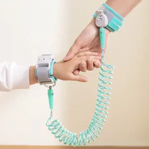 Arnés de bebé, muñequera antipérdida para niños, cinturón de mano para caminar al aire libre, pulsera, correa para niños pequeños, cuerda de seguridad antipérdida para niños